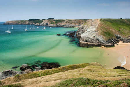 La plage d'Herlin