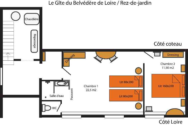 location vacances maison-villa&nbsp; Maine-et-loire