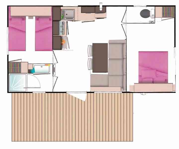 location vacances mobil home&nbsp; Loire-atlantique