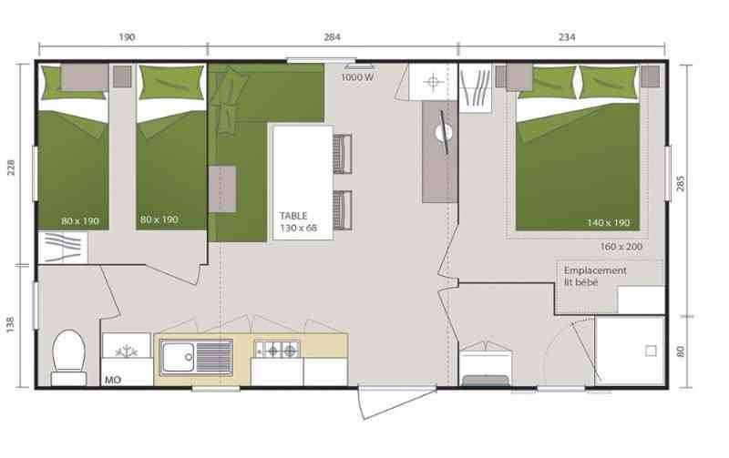 location vacances mobil home&nbsp; Calvados