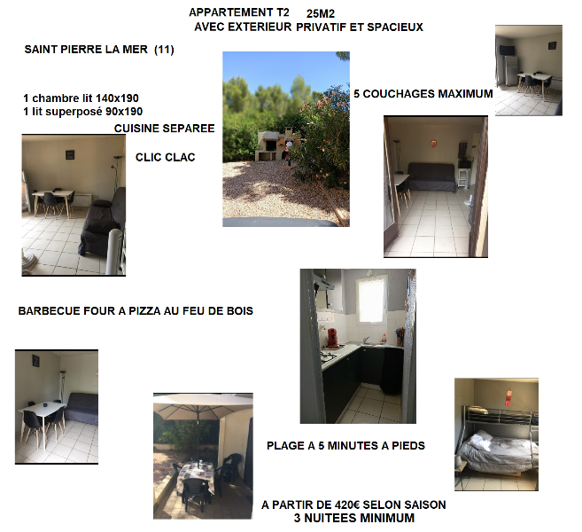 location vacances appartement&nbsp; Aude