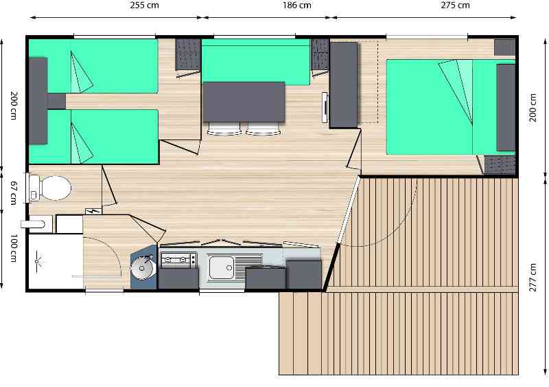 location vacances chalet&nbsp; Landes